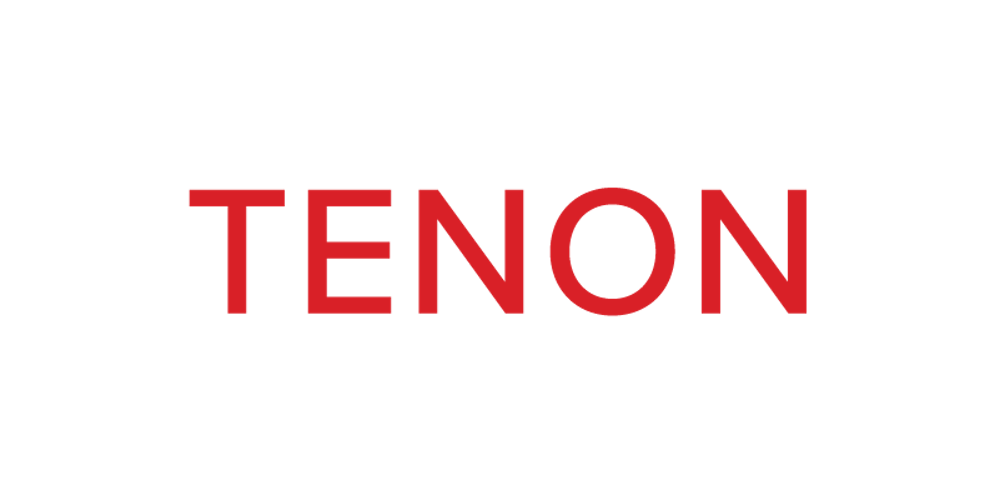 Tenon company name written in red.