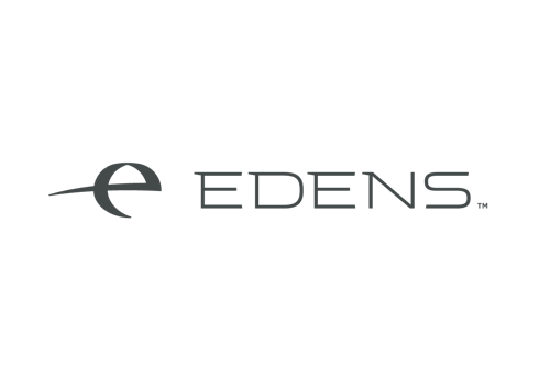 Edens logo design for business brand client list.