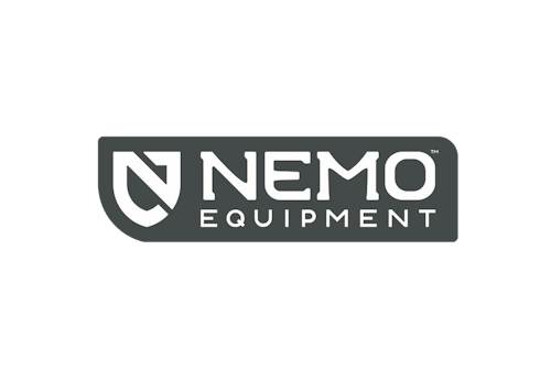 Nemo Equipment logo in black and white for client branding list.