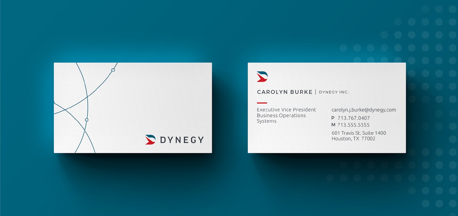 Dynegy Business Cards