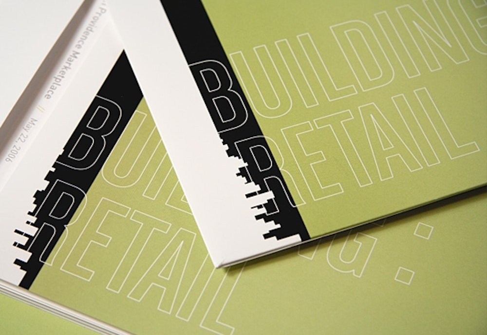 Edens and Avant branding on retail focused folders.